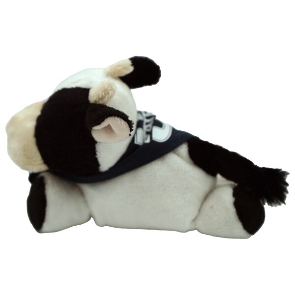 plush cow, u-state bandana